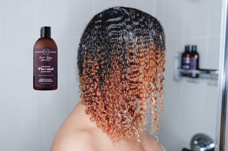 The Ultimate Silk Press System For Curly Hair