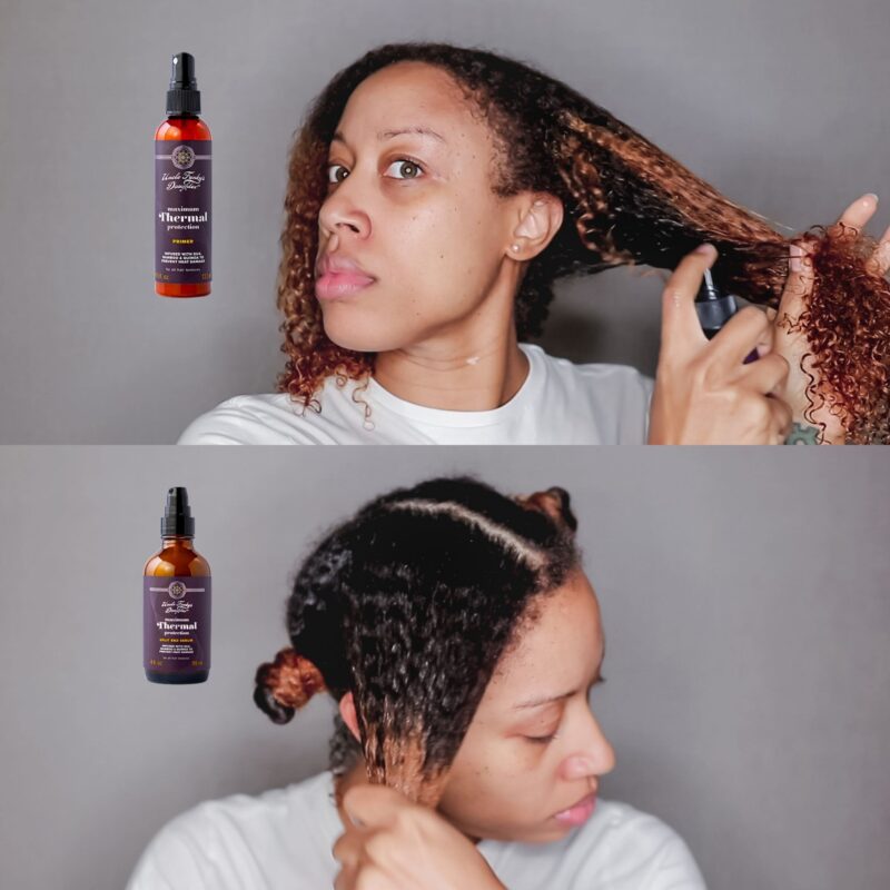 The Ultimate Silk Press System For Curly Hair