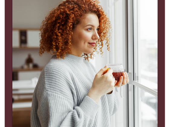 curly hair in the winter