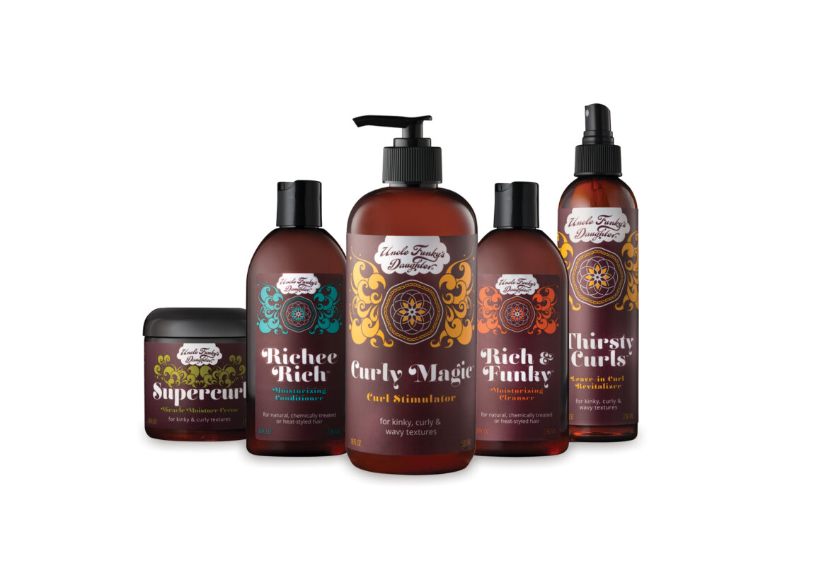 Uncle Funky's Daughter Products
Supercurl, Richee Rich, Curly Magic, Rich & Funky Thirsty Curls