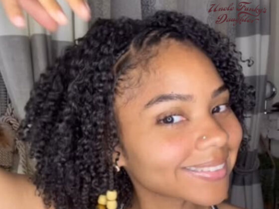 Wash and Go with Uncle Funky's Daughter Products