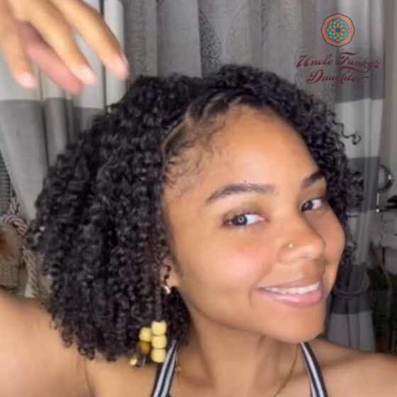 Wash and Go with Uncle Funky's Daughter Products