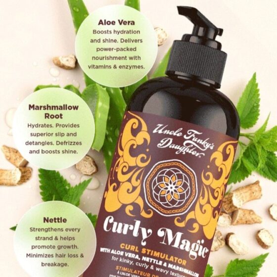 Natural ingredients in Curly Magic