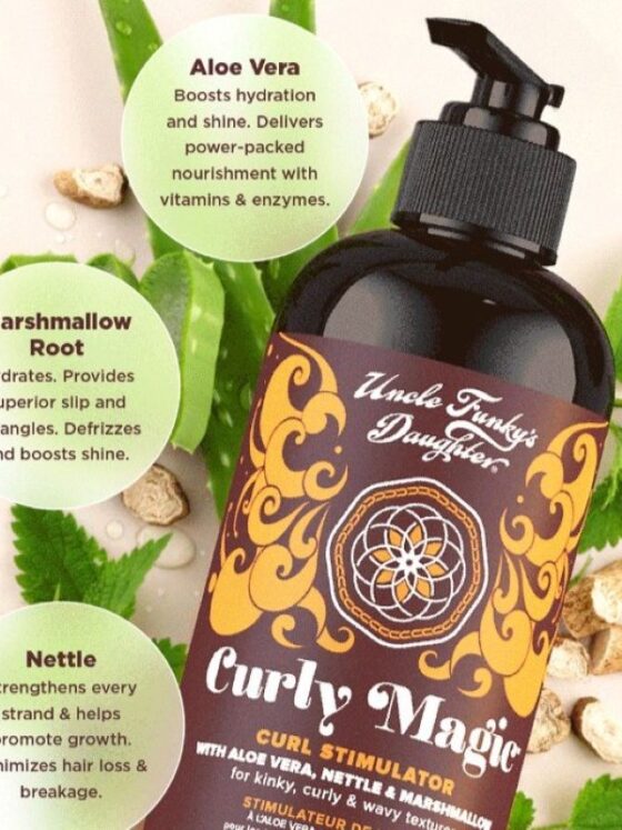 Natural ingredients in Curly Magic