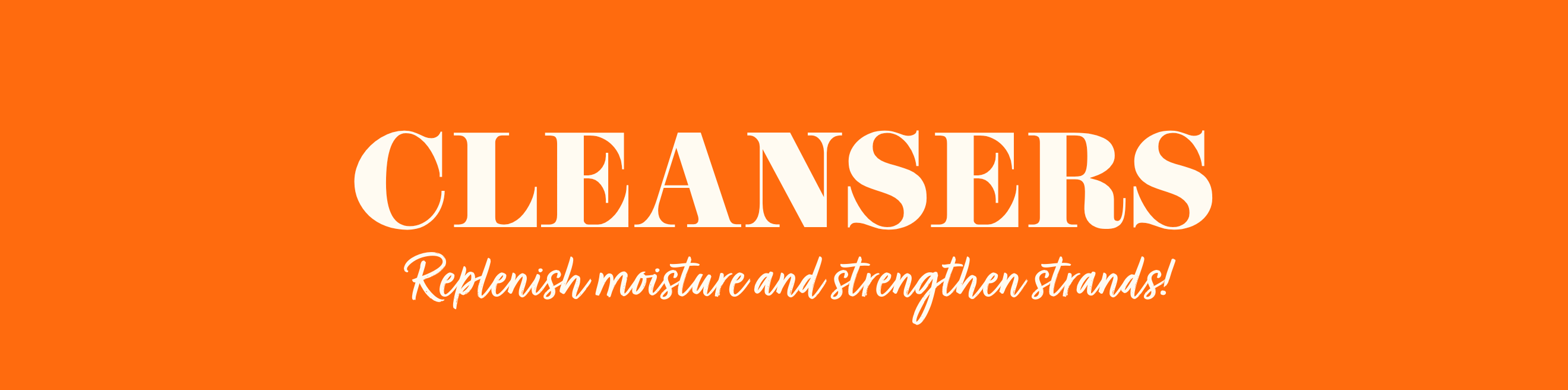 Cleansers